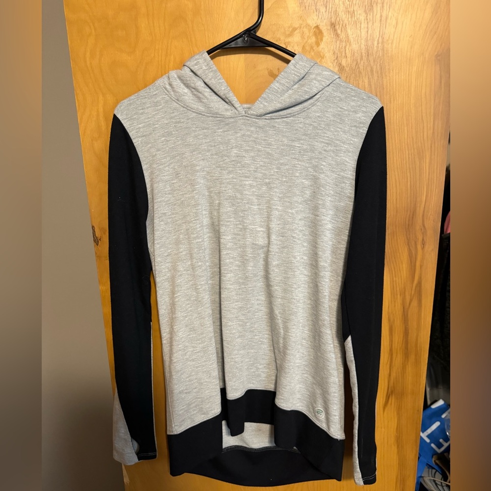 Small Black/Gray Sweatshirt with Hood